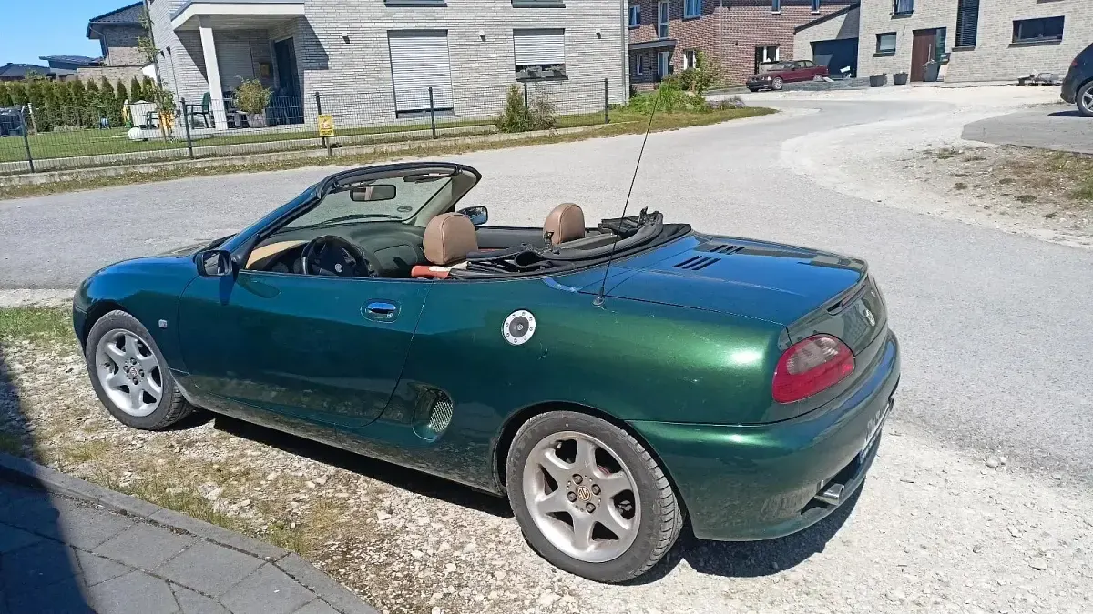 Gebraucht MG F 120 PS (88 kW) 2000 Grün Cabrio