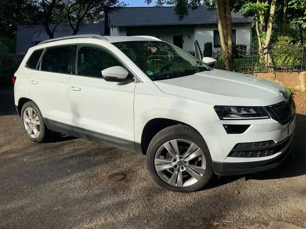 Gebraucht Skoda Karoq Style 150 PS (110 kW) 2018 Weiß SUV