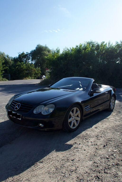 Schwarz Gebraucht 2001 Mercedes SL500 Cabrio | 17.500 € (Guter Preis) - Bild 1/4