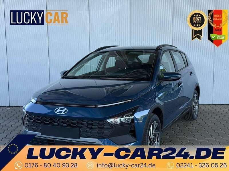 Vibrant blue metallic Neu 2025 Hyundai Bayon SUV | 18.000 € (Guter Preis) - Bild 1/4