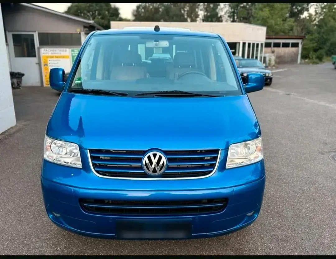 Usata VW T5 Highline 174 CV (127 kW) 2007 Blu Furgone