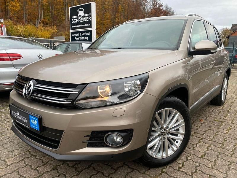 Beige Gebraucht 2014 VW Tiguan Cup SUV | 15.450 € (Fairer Preis) - Bild 1/4