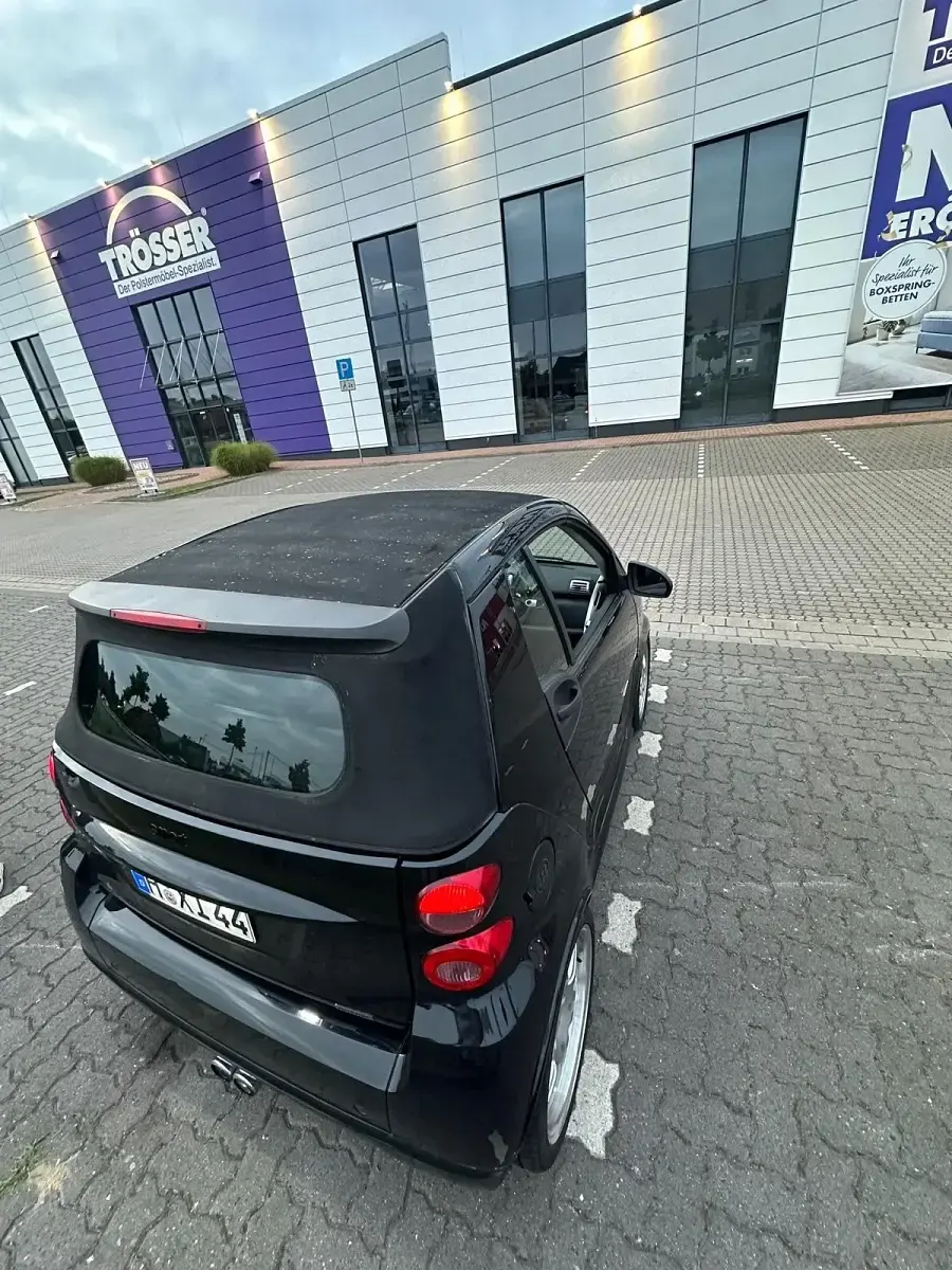 Gebraucht Smart ForTwo Cabrio Brabus 120 PS (88 kW) 2008 Schwarz Cabrio