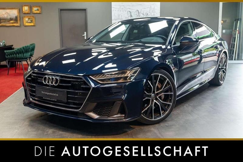 Firmamentblau metallic Gebraucht 2018 Audi A7 S-Line Kleinwagen | 34.990 € (Fairer Preis) - Bild 1/2