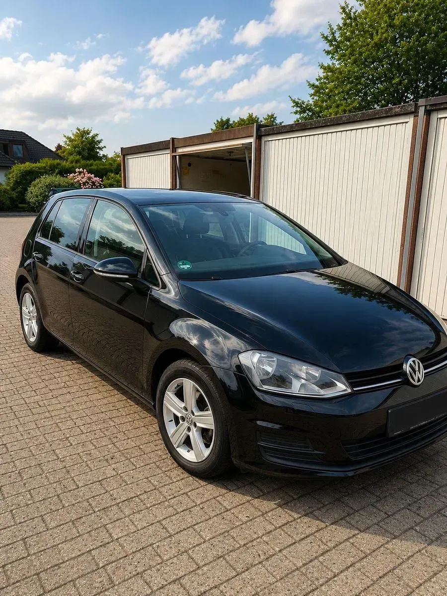 Gebraucht VW Golf VII Comfortline 110 PS (80 kW) 2013 Schwarz Kombi