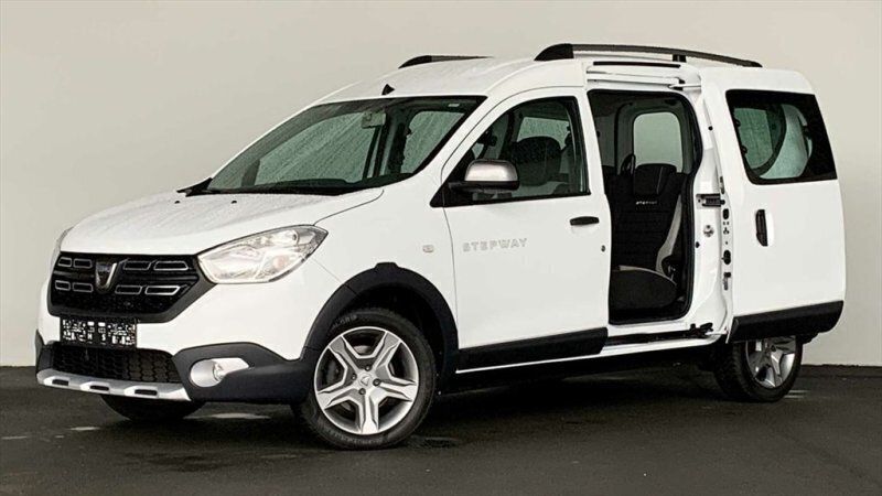 Weiss / gletscherweiss / uni Gebraucht 2020 Dacia Dokker Stepway Van | 18.450 € (Etwas zu teuer) - Bild 1/3