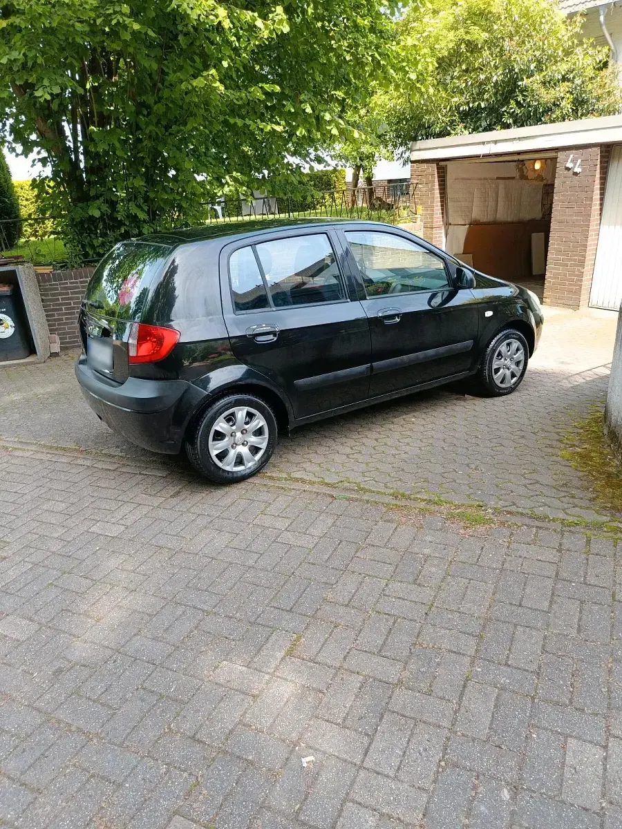 Gebraucht Hyundai Getz 2008 Schwarz Kleinwagen