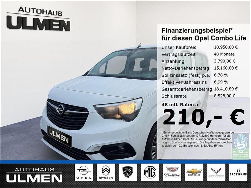 Weiss Gebraucht 2020 Opel Combo Life Edition Van / Kleinbus | 18.950 € (Superpreis) - Bild 1/4