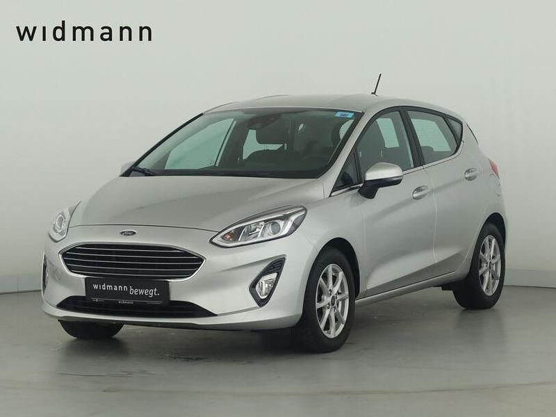 Gebraucht Ford Fiesta Titanium 125 PS (91 kW) 2021 Polarsilber metallic Kleinwagen