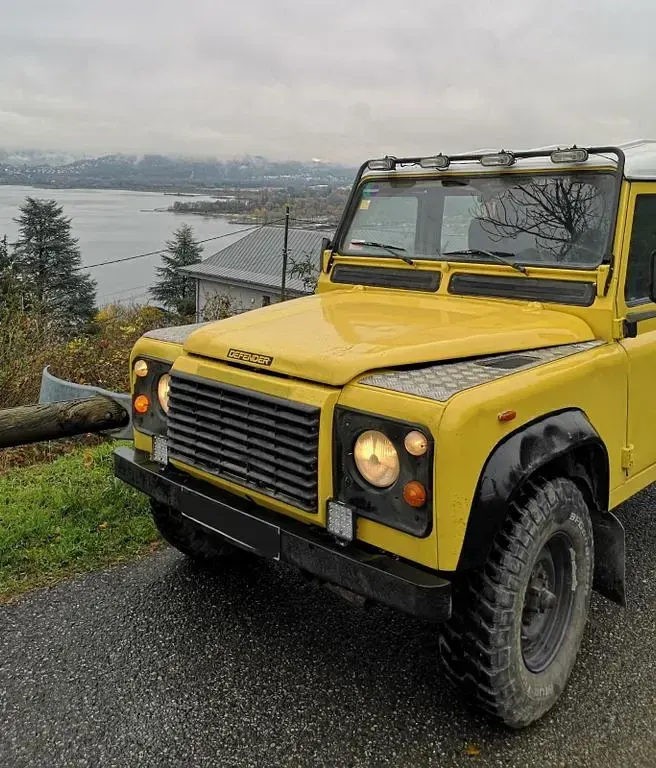 Gebraucht Land Rover Defender 86 PS (63 kW) 1988 Gelb SUV