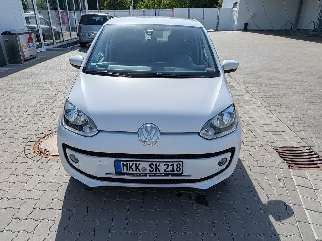 Gebraucht VW up! move up! 60 PS (44 kW) 2014 Weiß Kleinwagen