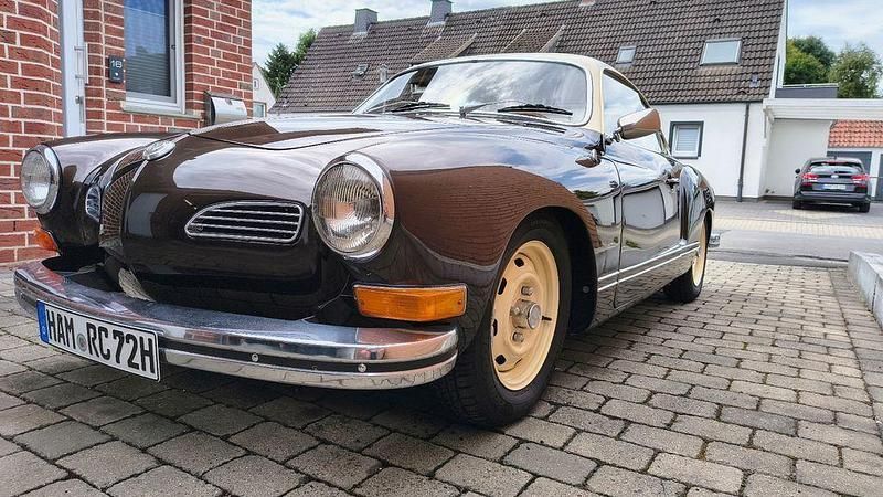 Braun Gebraucht 1972 VW Karmann Ghia Karmann Coupé | 22.500 € - Bild 1/4