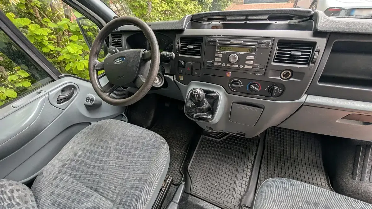 Gebraucht Ford Transit 85 PS (62 kW) 2009 Weiß Van / Kleinbus