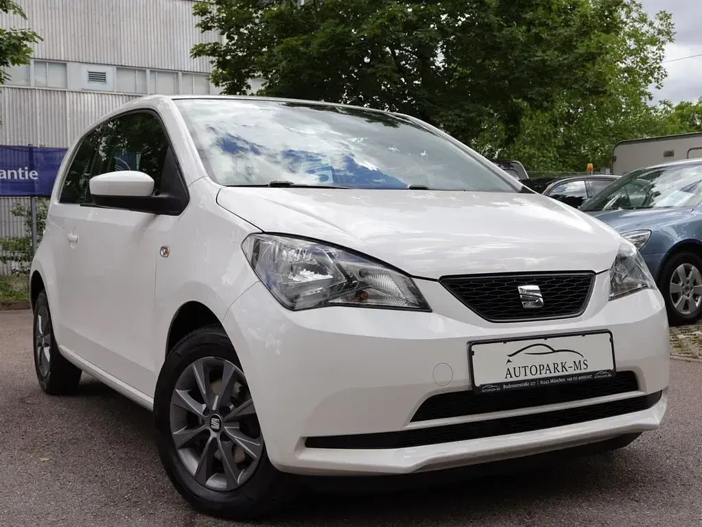 Gebraucht Seat Mii I-Tech 60 PS (44 kW) 2014 Weiß Kleinwagen