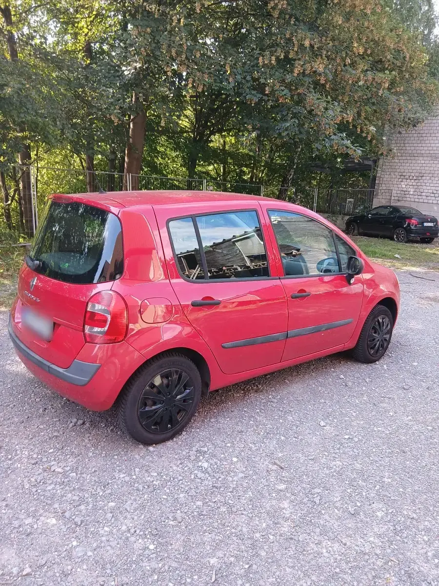 Gebraucht Renault Modus 75 PS (55 kW) 2009 Rot Van / Kleinbus