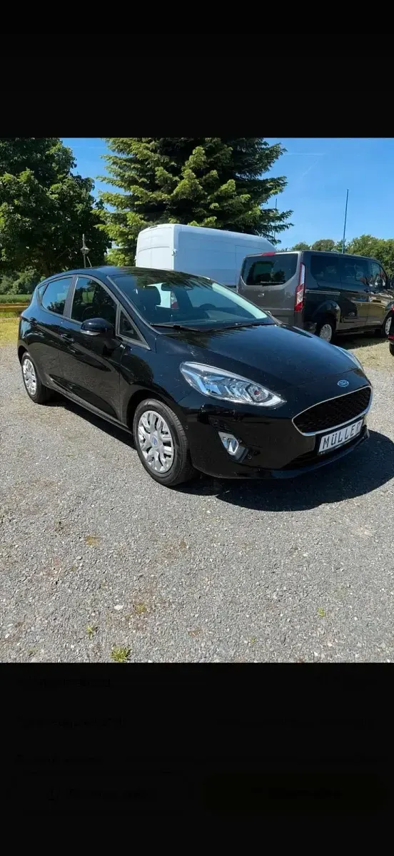 Gebraucht Ford Fiesta 101 PS (74 kW) 2019 Schwarz Kleinwagen