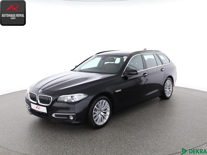 Schwarz Gebraucht 2015 BMW 520 Luxury Line Kombi | 18.880 € (Fairer Preis) - Bild 1/4
