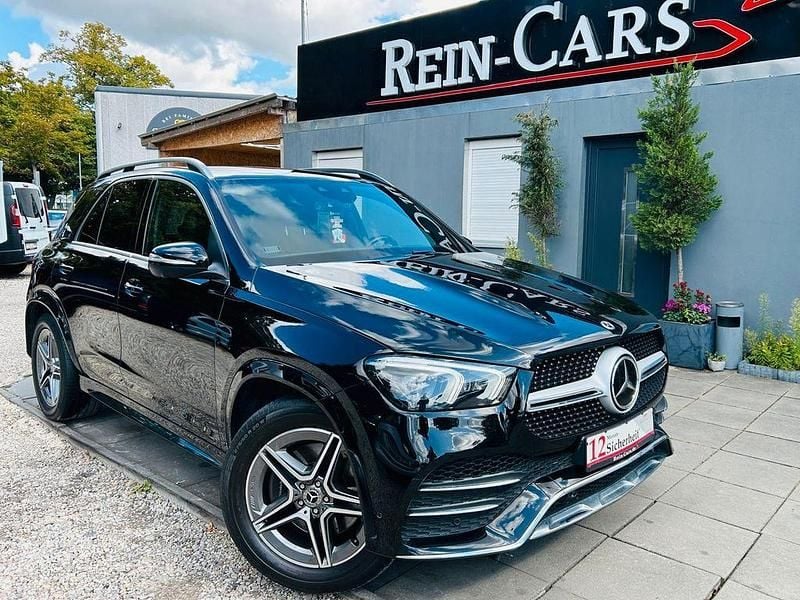 Schwarz Gebraucht 2020 Mercedes GLE300 AMG line SUV | 36.990 € (Fairer Preis) - Bild 1/4