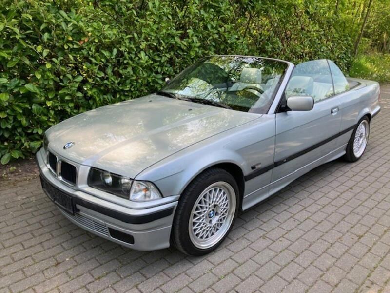 Silber Gebraucht 1996 BMW 318 Cabriolet Cabrio | 4.500 € - Bild 1/4