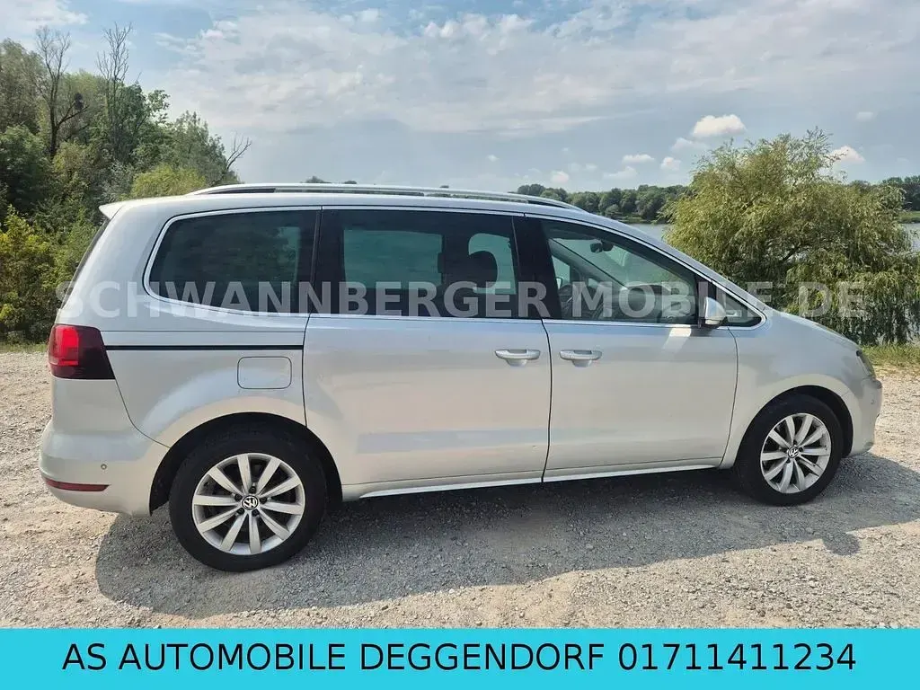 Gebraucht VW Sharan Highline 184 PS (135 kW) 2017 Silber Van / Kleinbus