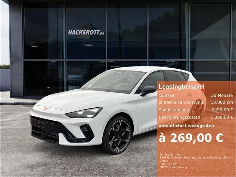 Neu Cupra Leon VZ 300 PS (220 kW) 2025 Weiss Limousine