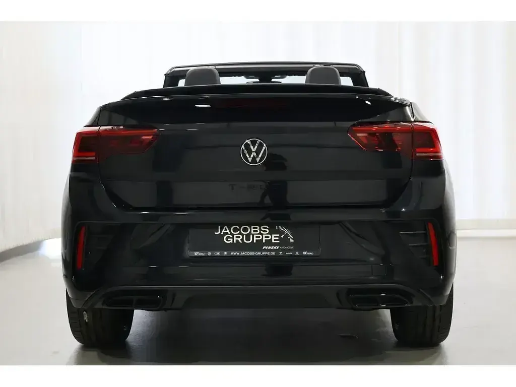 Neu VW T-Roc Cabriolet R-line 110 PS (80 kW) 2026 Schwarz Cabrio