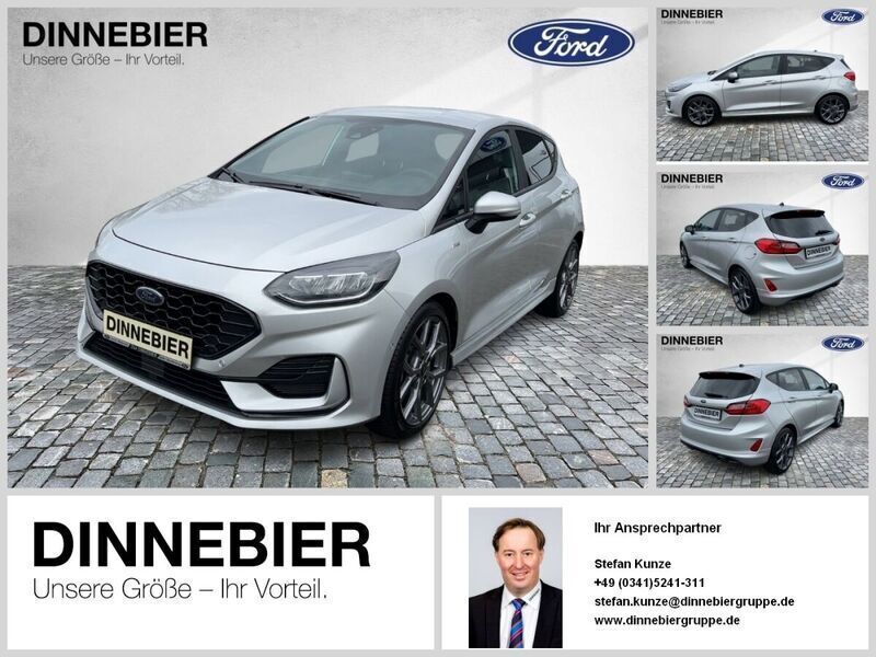 Silber Gebraucht 2023 Ford Fiesta ST-Line Kleinwagen | 16.389 € (Guter Preis) - Bild 1/2
