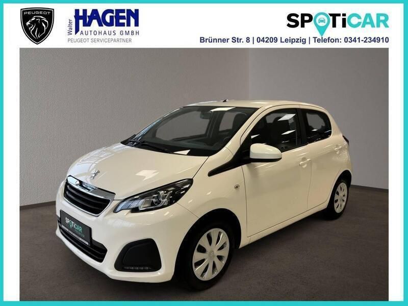 Weiß Gebraucht 2019 Peugeot 108 Active Kleinwagen | 7.950 € (Fairer Preis) - Bild 1/4