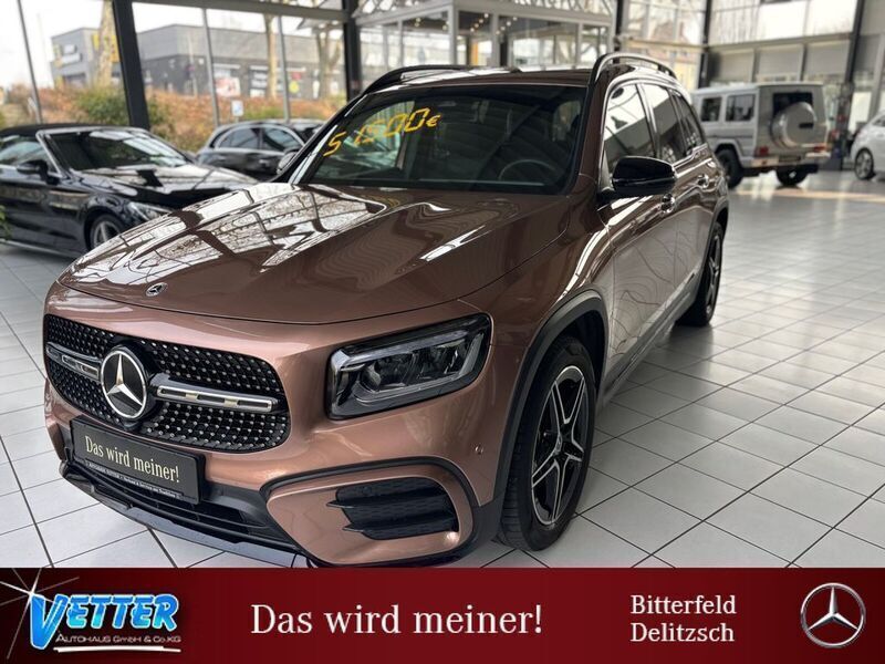 Gold Gebraucht 2024 Mercedes GLB250 AMG line SUV | 51.500 € (Teuer) - Bild 1/4