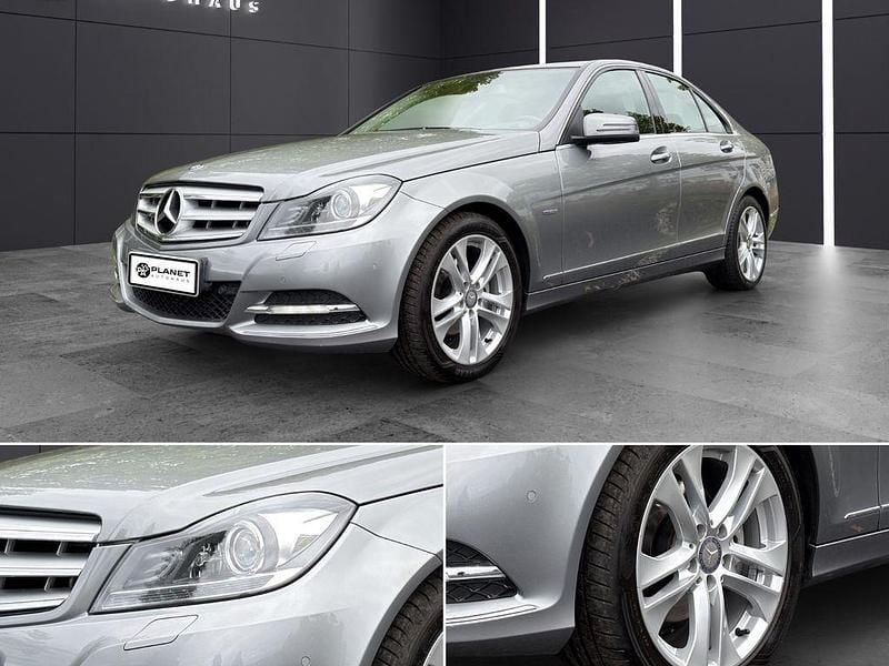 Silber Gebraucht 2011 Mercedes C180 Limousine | 14.490 € (Etwas zu teuer) - Bild 1/4