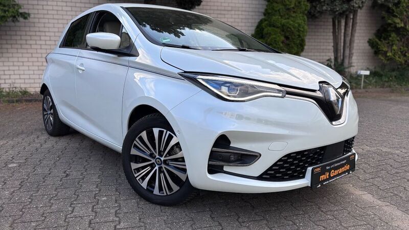 Quartz white Gebraucht 2021 Renault Zoe Riviera Kleinwagen | 16.990 € (Fairer Preis) - Bild 1/4