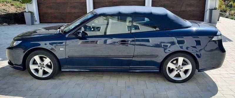 Gebraucht Saab 9-3 Cabriolet Vector 175 PS (128 kW) 2008 Blau Cabrio