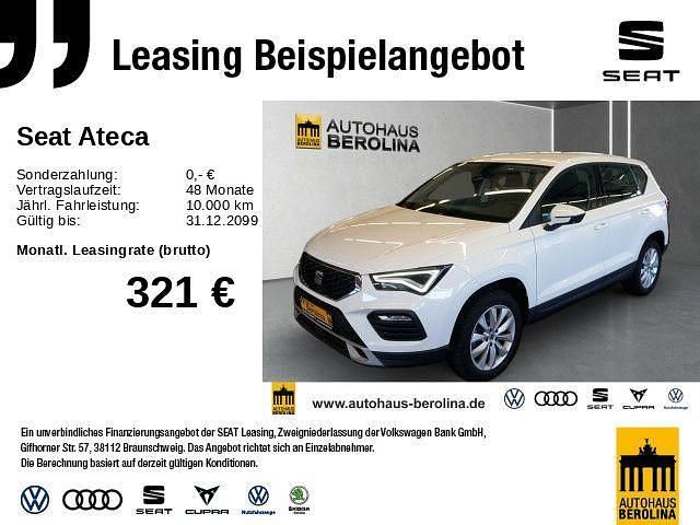 Weiß Gebraucht 2024 Seat Ateca Style SUV | 25.888 € (Guter Preis) - Bild 1/4