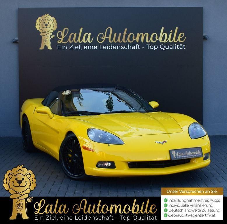 Gelb Gebraucht 2005 Corvette C6 Cabrio | 30.980 € - Bild 1/4