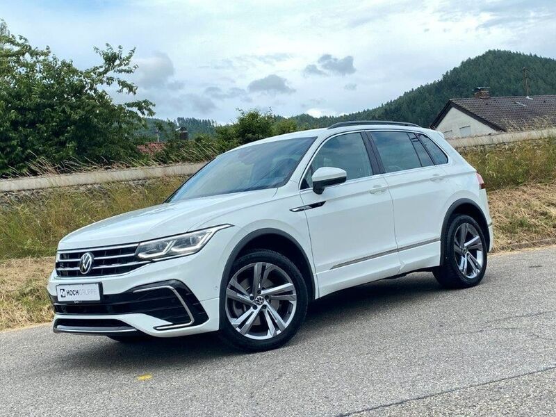 Weiß Gebraucht 2020 VW Tiguan R-line SUV | 31.900 € (Guter Preis) - Bild 1/4