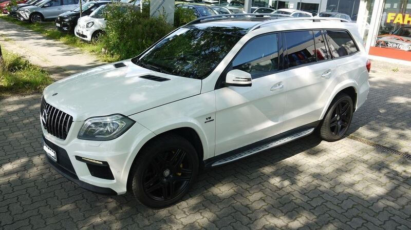 Weiß Gebraucht 2014 Mercedes GL63 AMG AMG SUV | 39.900 € (Teuer) - Bild 1/4