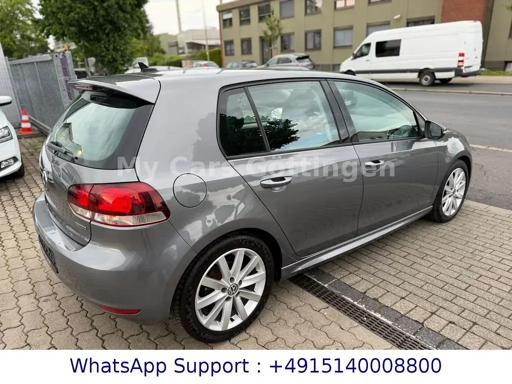 Gebraucht VW Golf VI Trendline 105 PS (77 kW) 2011 Grau Kleinwagen