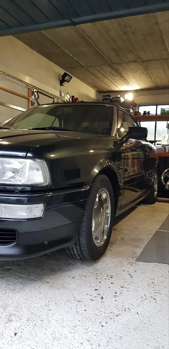 Gebraucht Audi Cabriolet 150 PS (110 kW) 1994 Schwarz Cabrio