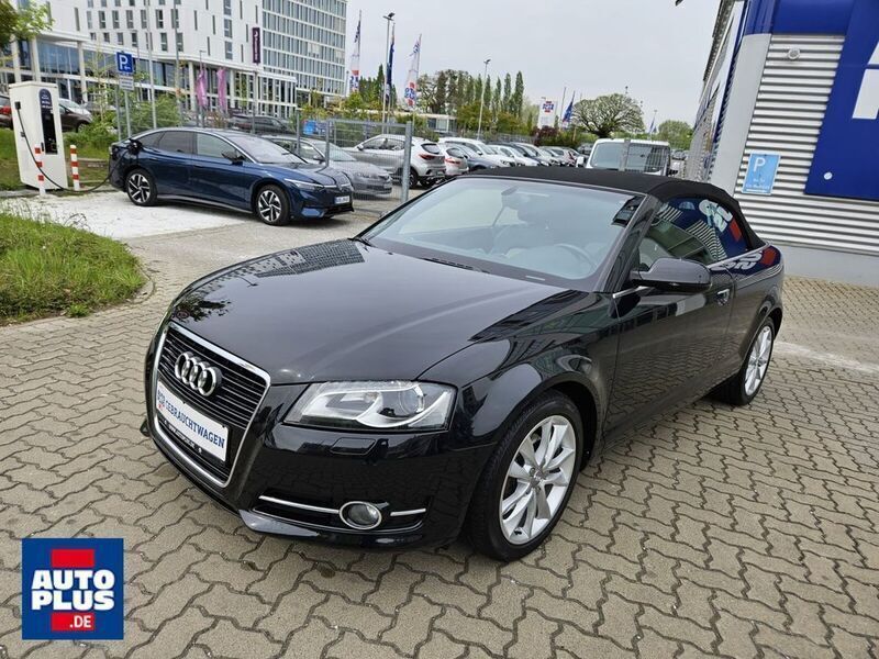 Schwarz Gebraucht 2011 Audi A3 Cabriolet Ambiente Cabrio | 9.899 € (Etwas zu teuer) - Bild 1/4