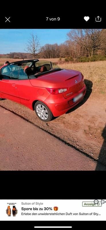 Orange Gebraucht 2007 Mitsubishi Colt Cabrio | 1.500 € - Bild 1/3