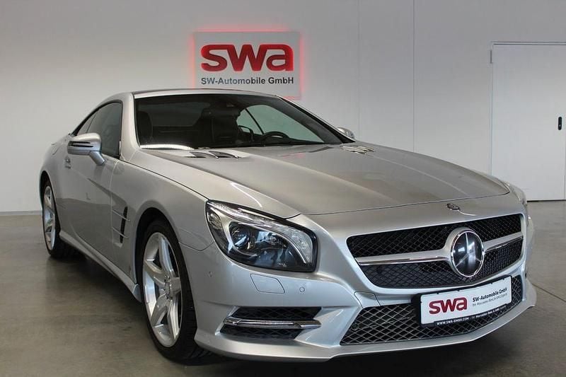Gebraucht Mercedes SL350 AMG 306 PS (225 kW) 2013 Silber Cabrio
