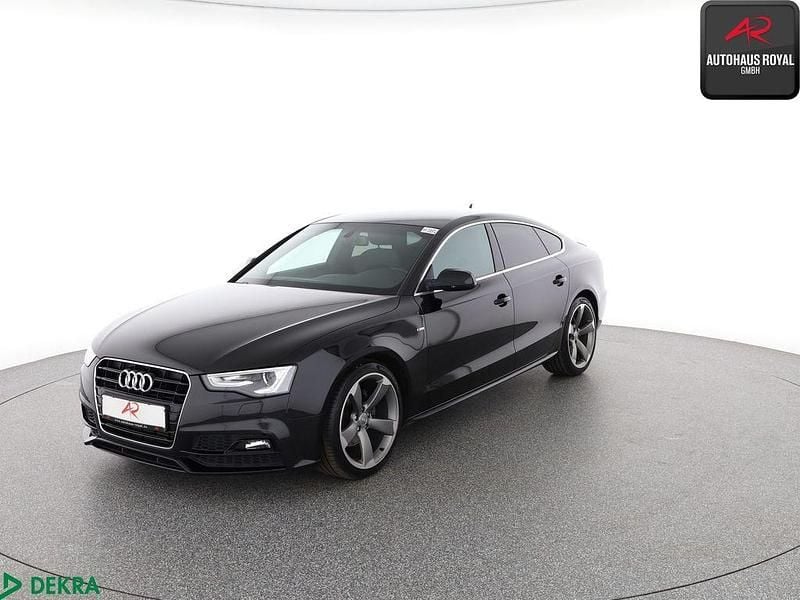 Schwarz Gebraucht 2017 Audi A5 Sportback S-Line Kleinwagen | 20.880 € (Guter Preis) - Bild 1/4