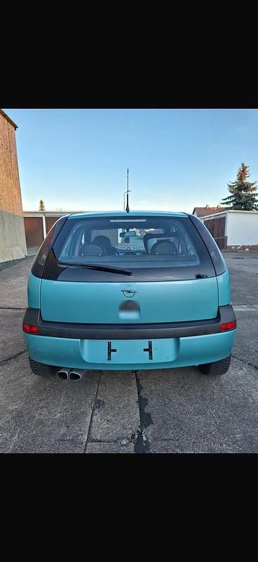 Gebraucht Opel Corsa 75 PS (55 kW) 2003 Grün Kleinwagen
