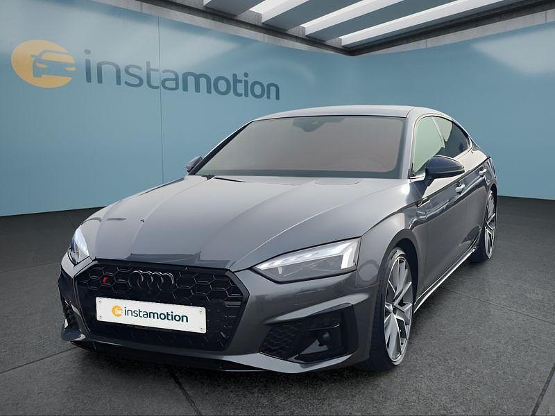 Grau Gebraucht 2023 Audi S5 Sportback Kleinwagen | 61.449 € (Teuer) - Bild 1/4