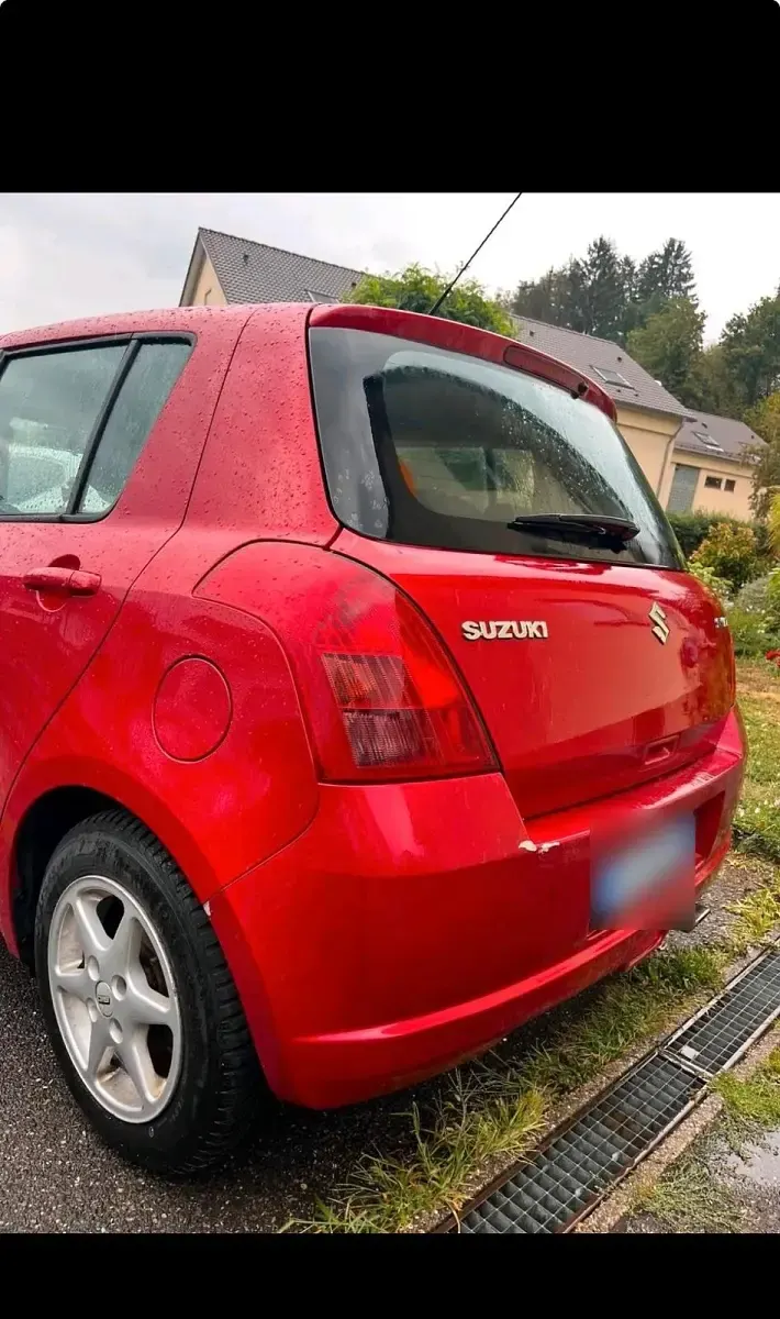 Gebraucht Suzuki Swift 92 PS (67 kW) 2007 Rot Kleinwagen