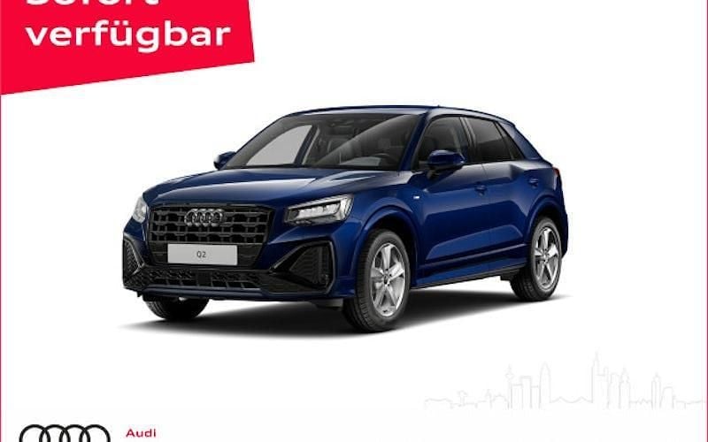 Blau Neu 2025 Audi Q2 S-Line SUV | 32.480 € (Superpreis) - Bild 1/4