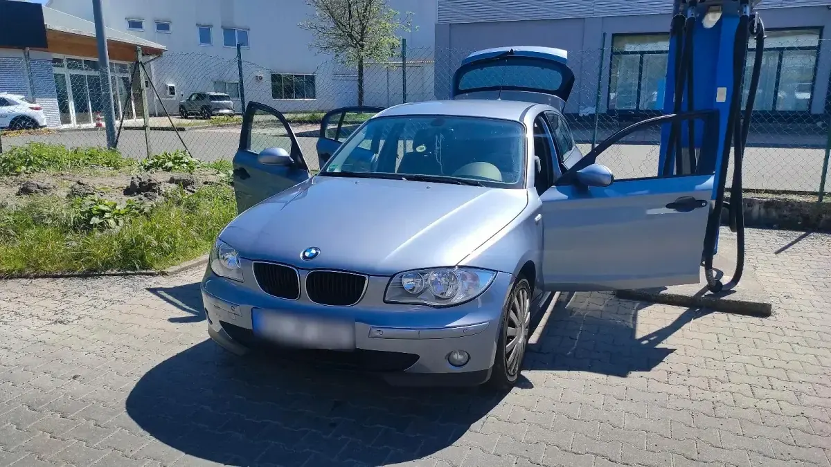 Second-hand BMW 116 116 CP (85 kW) 2004 Albastru Hatchback