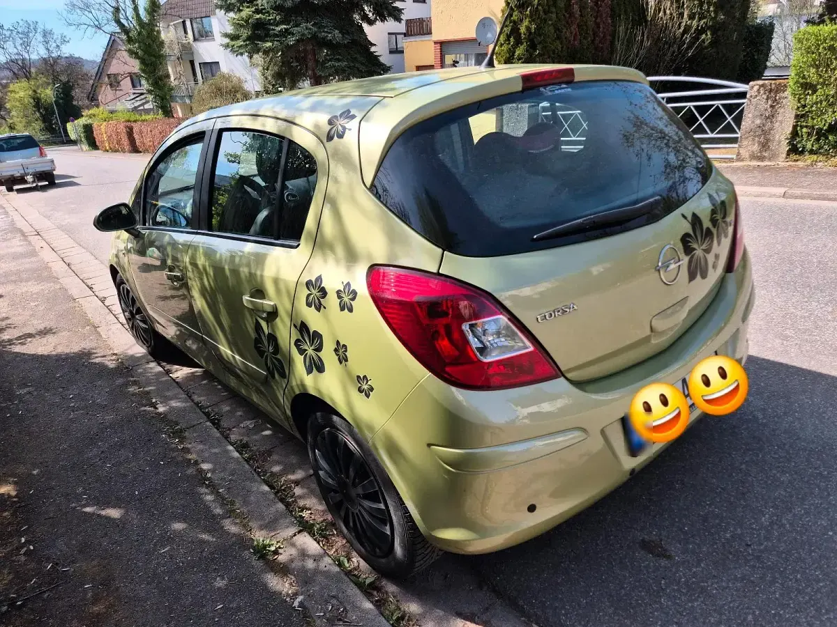 Gebraucht Opel Corsa 90 PS (66 kW) 2007 Grün Kleinwagen