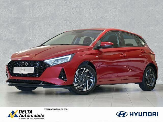Dragon red / met Gebraucht 2023 Hyundai i20 Trend Limousine | 14.990 € (Fairer Preis) - Bild 1/2