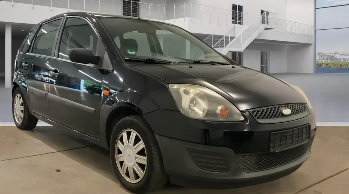 Gebraucht Ford Fiesta 69 PS (50 kW) 2006 Schwarz Kleinwagen